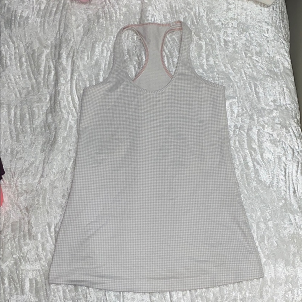 White Lululemon Tank Top